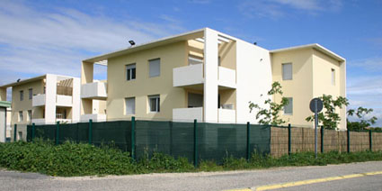 architecte montelimar logements gendarmes vue générale